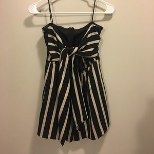 Black and Gold Romper